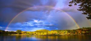 Morning Rainbow In Rapid City SD